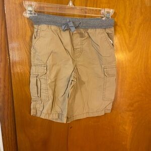 Carter Boy’s Tan Cargo Shorts